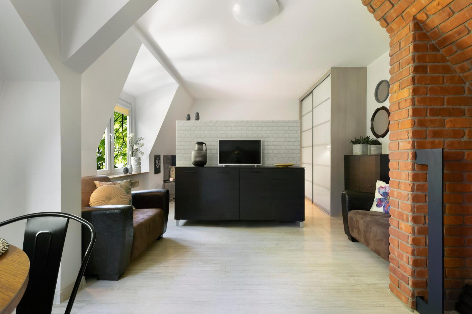 Elite Apartments City Center Cosy Attic Gdansk Luaran gambar